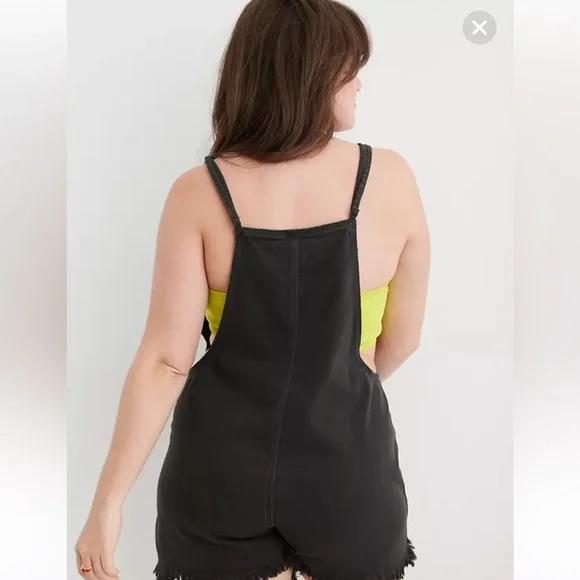 Aerie Double Strap Shortall - Picture 2 of 8